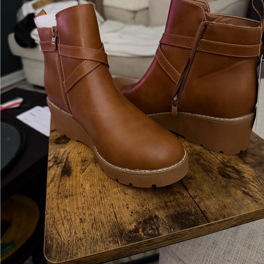 Brown Ankle Boots